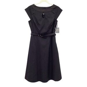 Black Midi Dress Merona NWT